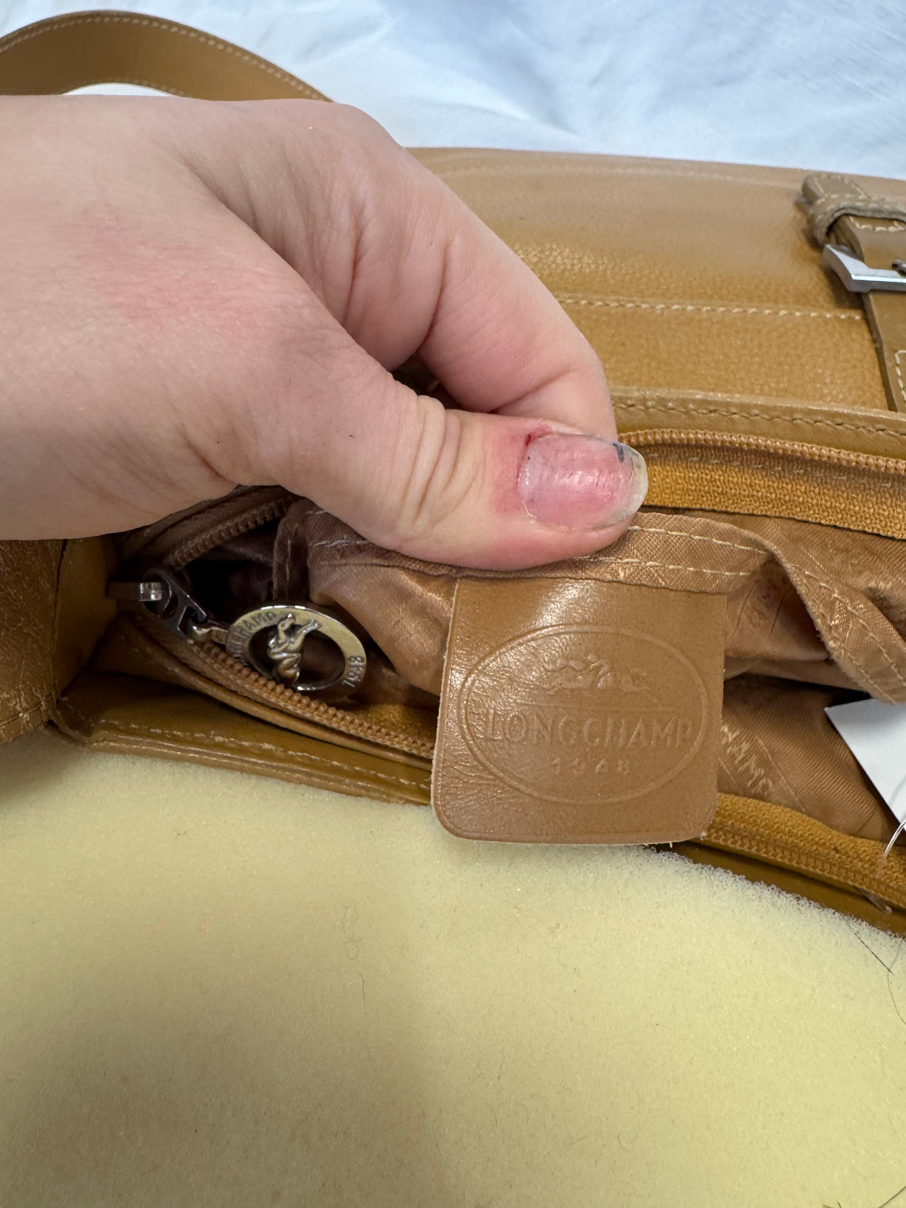 Sac à main en cuir Longchamp