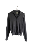 Gilet gris en laine