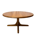 Table basse scandinave en teck massif 1970