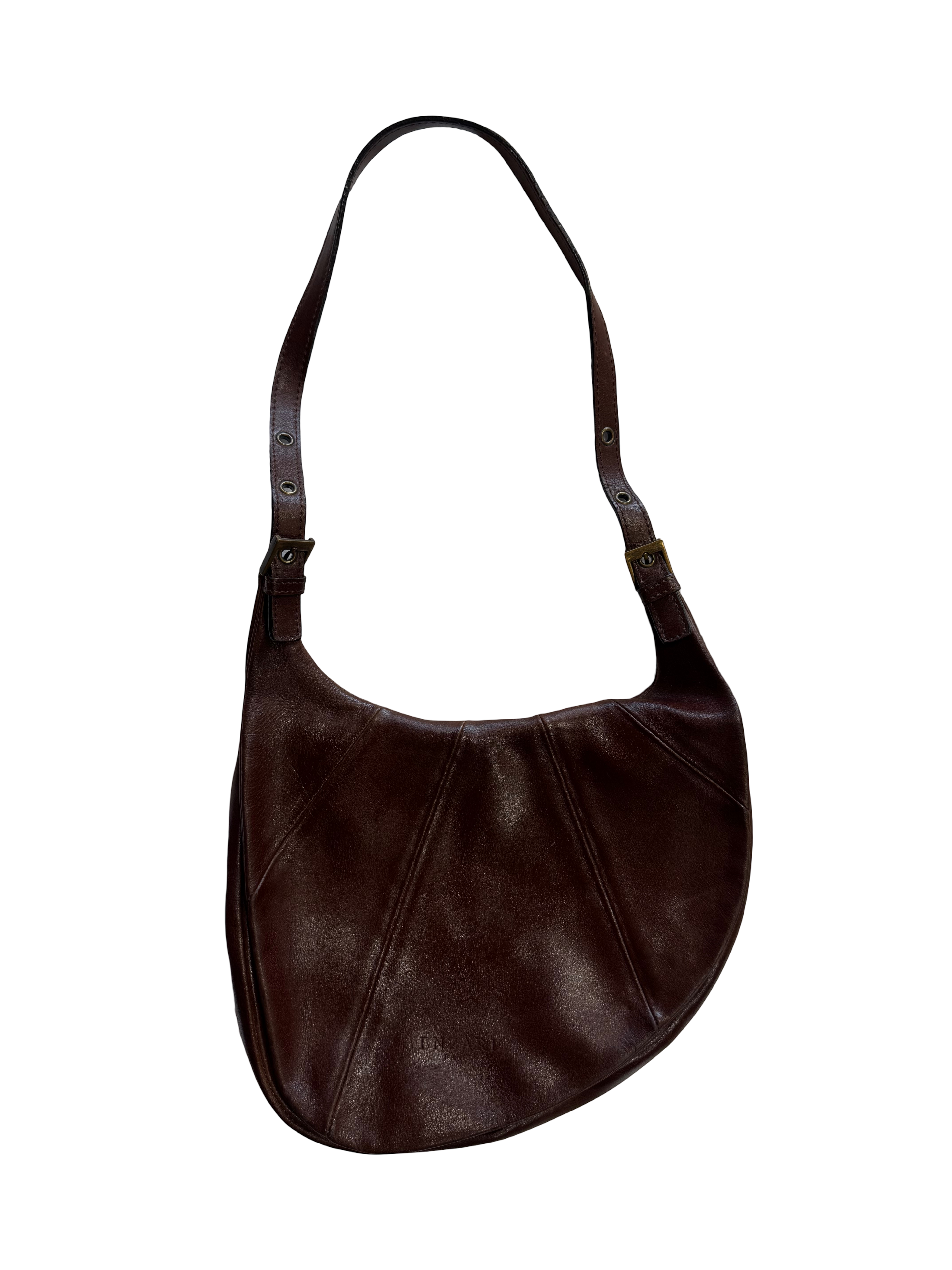 Sac en cuir marron