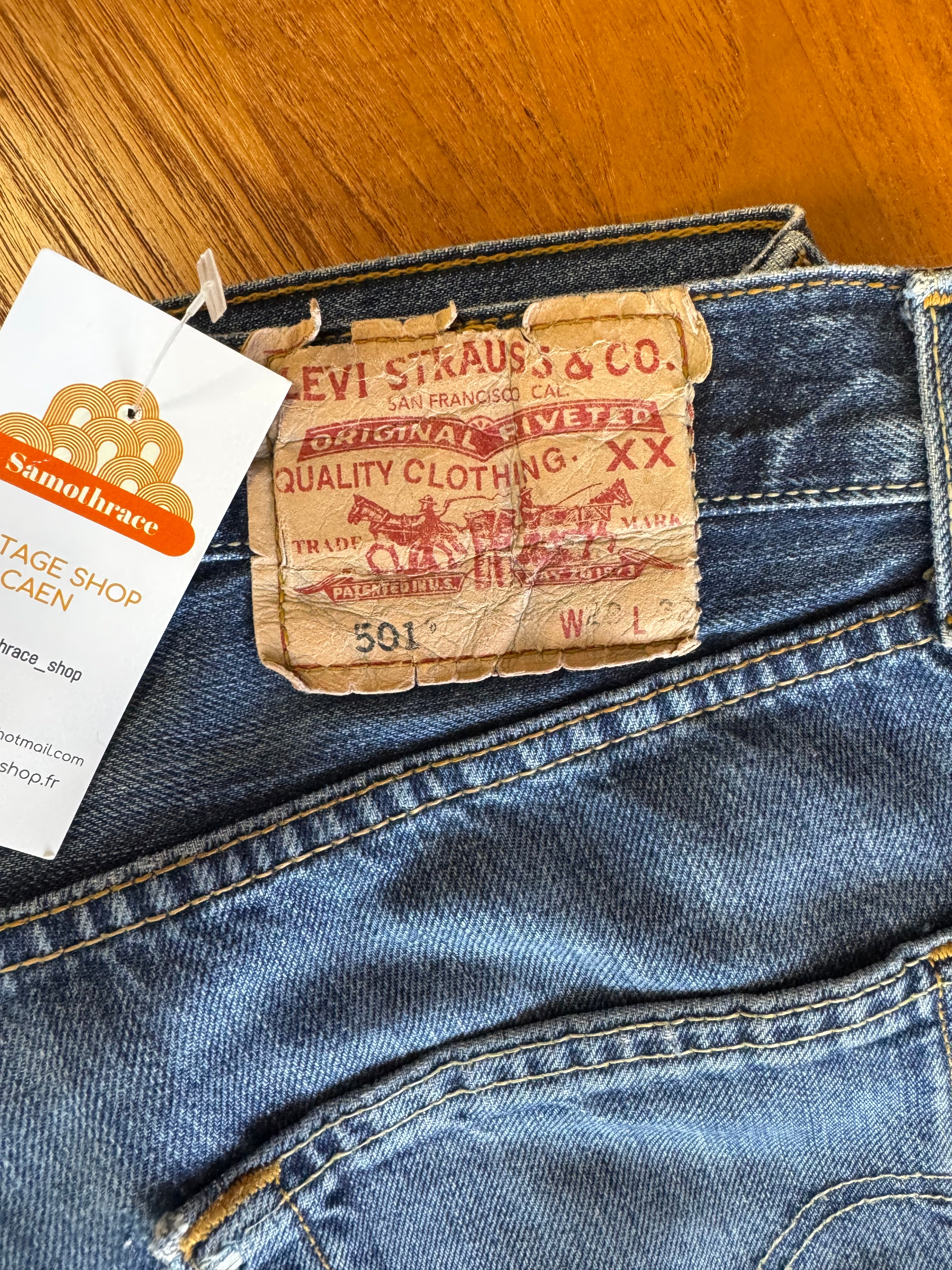 Jeans Levis 501 W29 L32