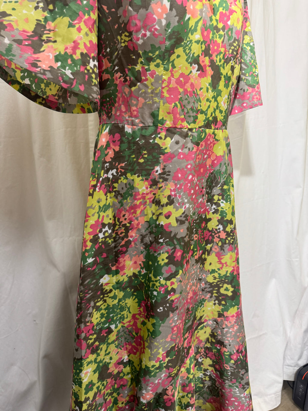 Robe à fleurs 70s