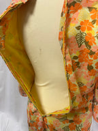 Robe à fleurs 70s