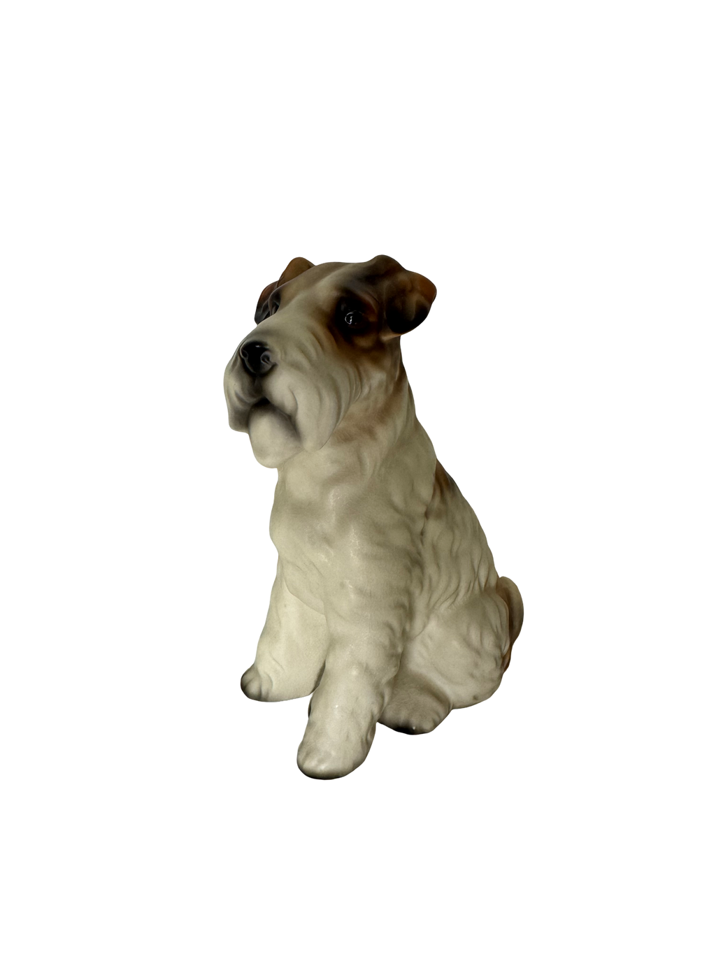 Chien en céramique