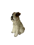Chien en céramique
