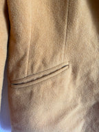 Veste en laine jaune