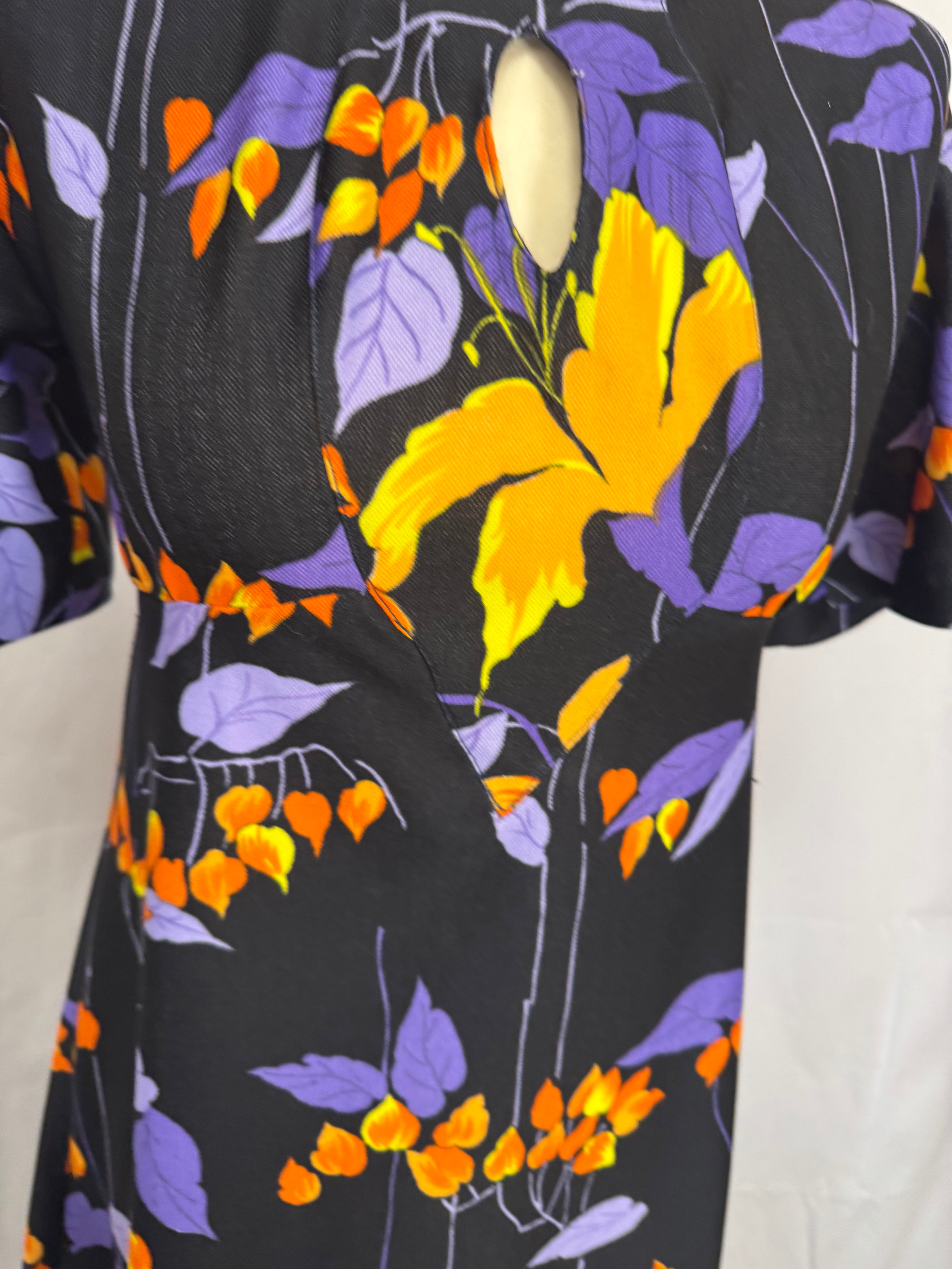 Robe longue 70s