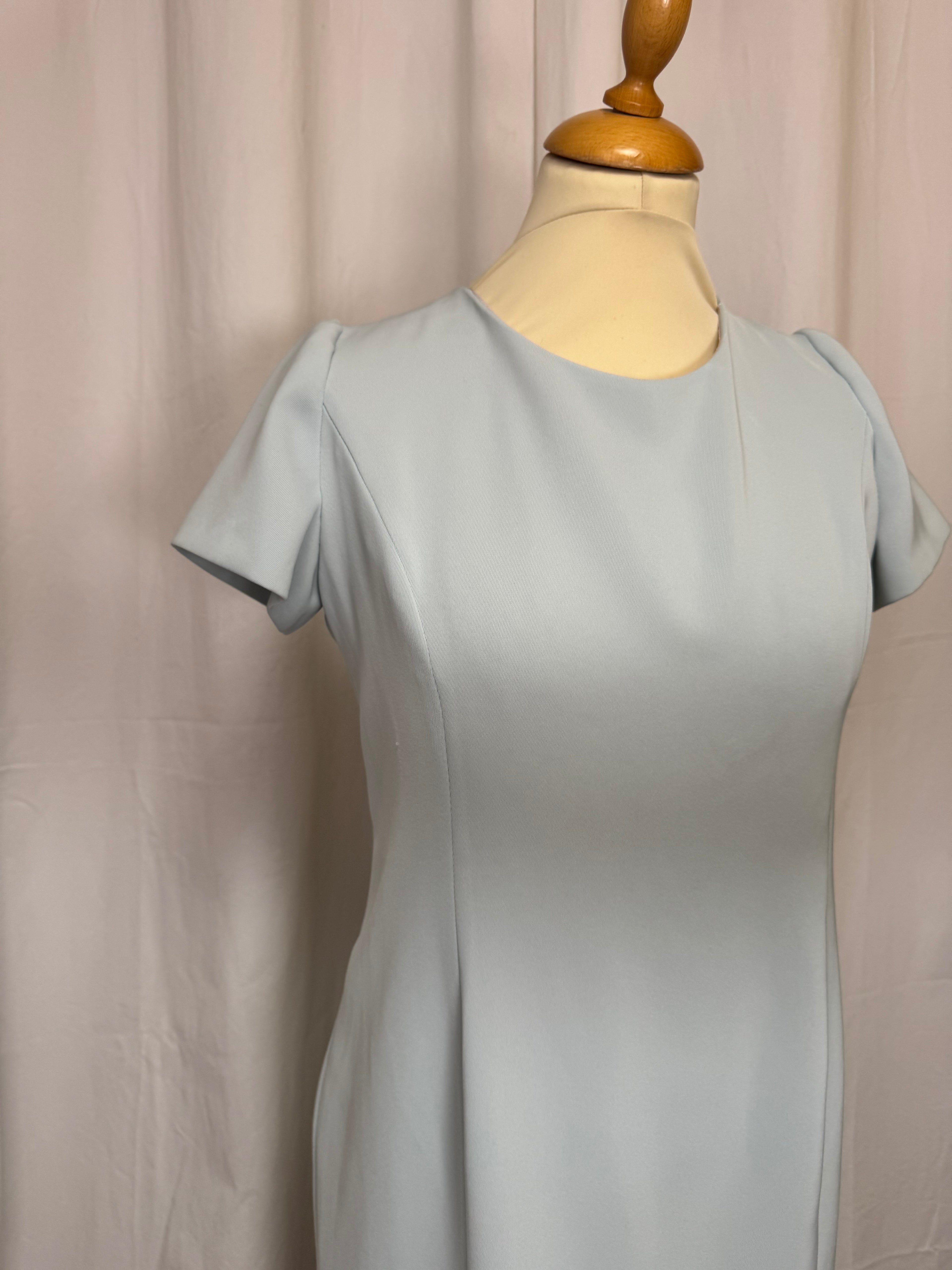 Robe courte bleu