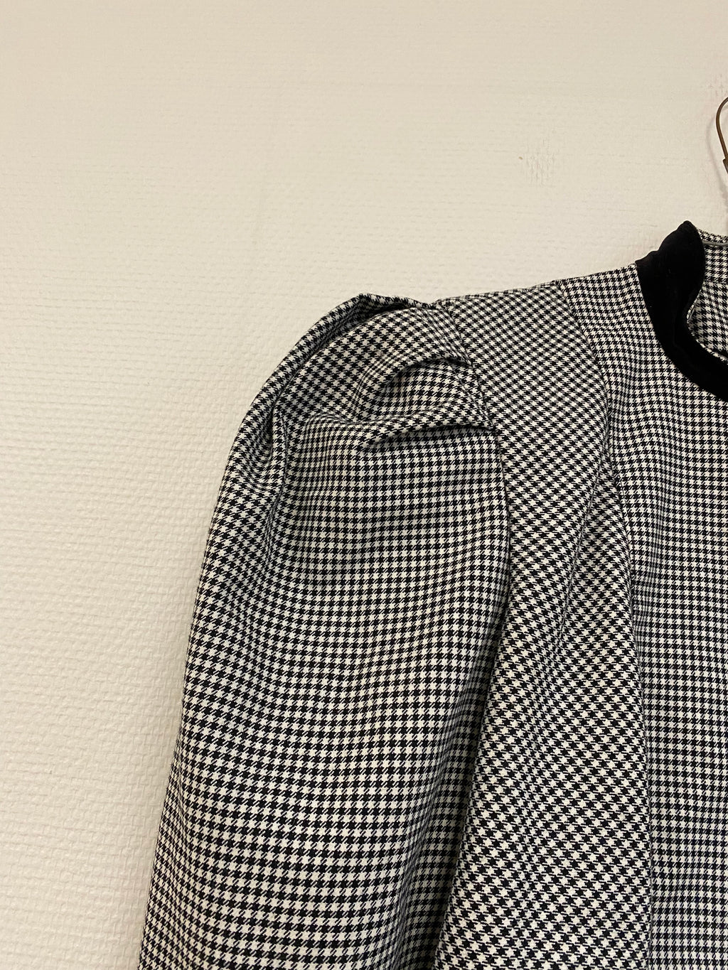 Tailleur vichy 80s