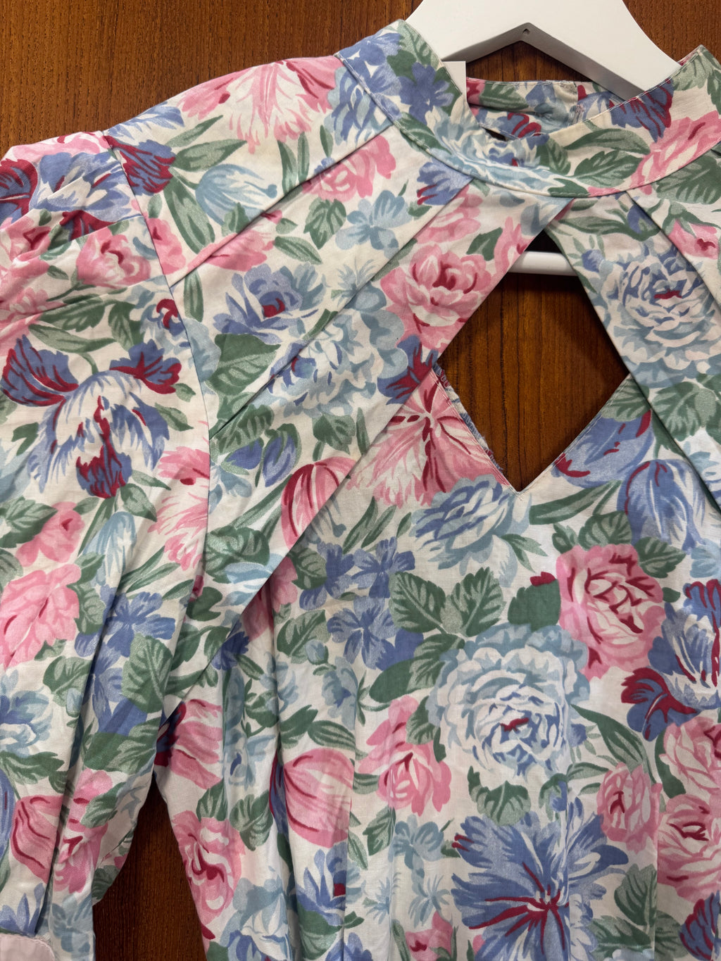 Blouse à fleurs