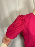 Chemise rose 80s
