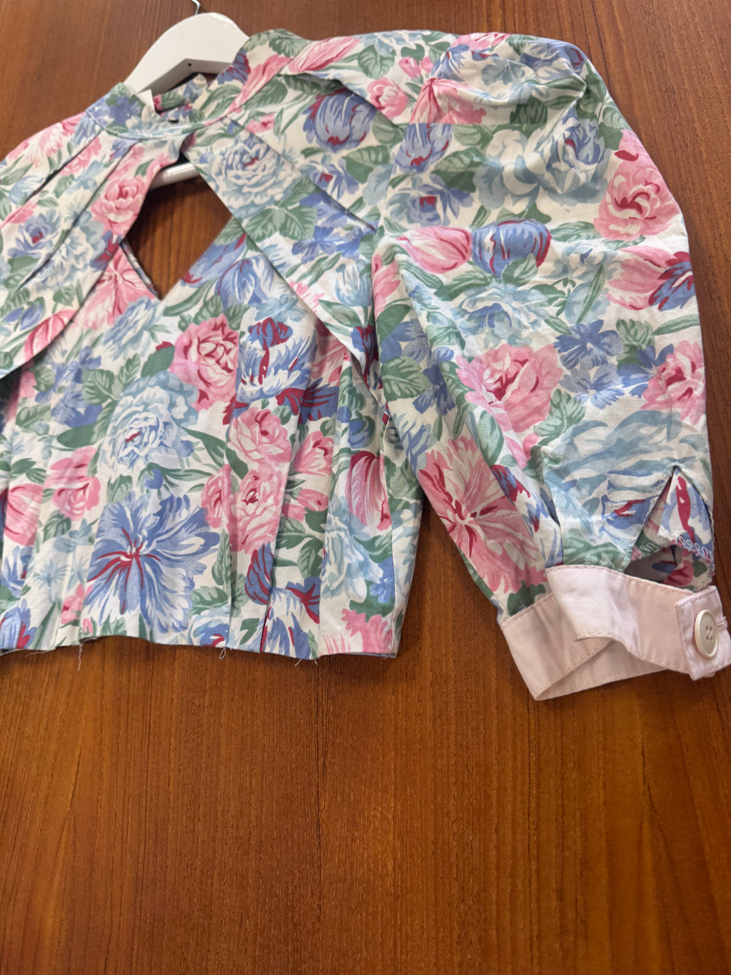 Blouse à fleurs