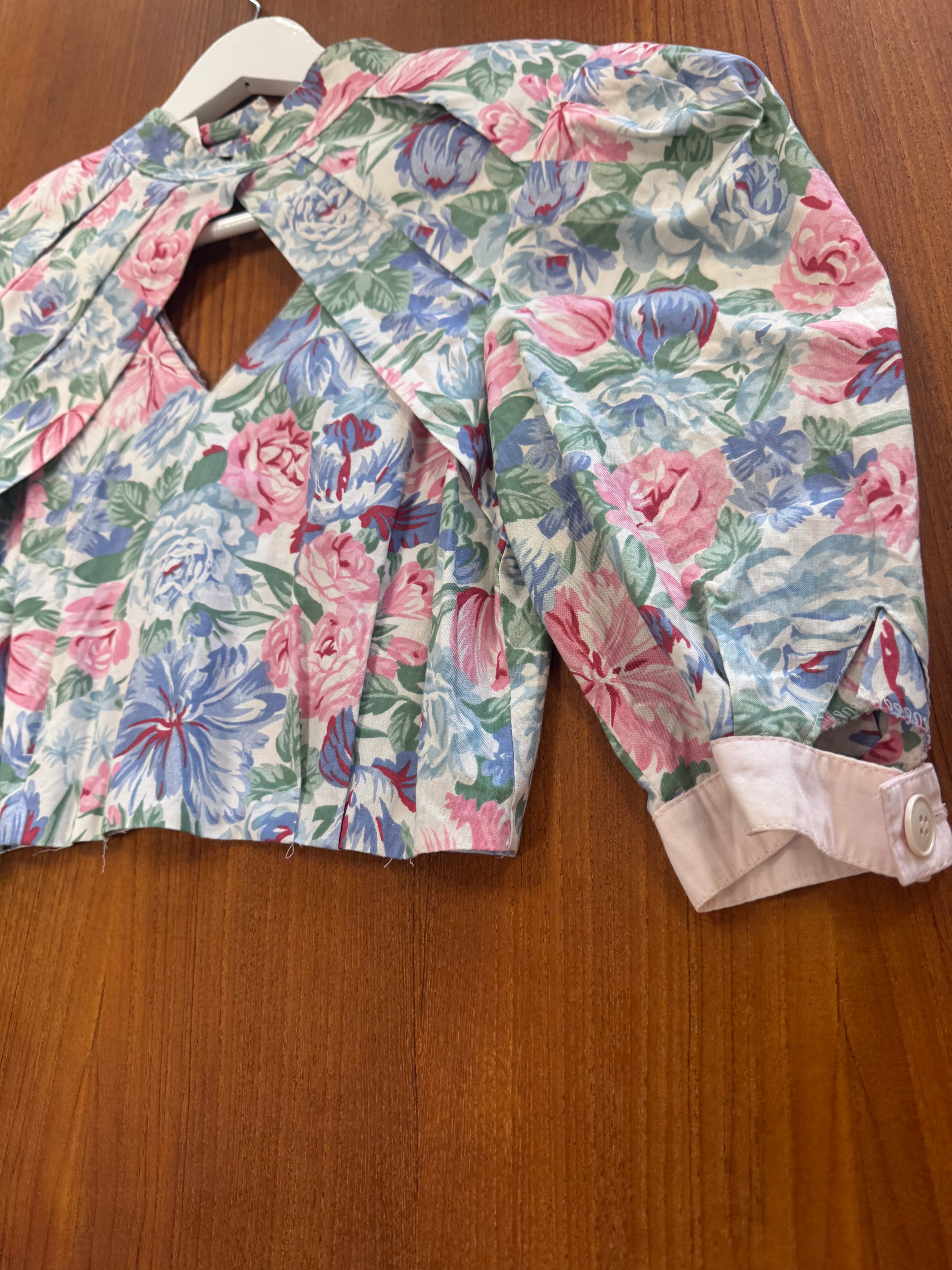 Blouse à fleurs