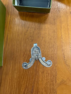 Porte-couteau en argent Christofle