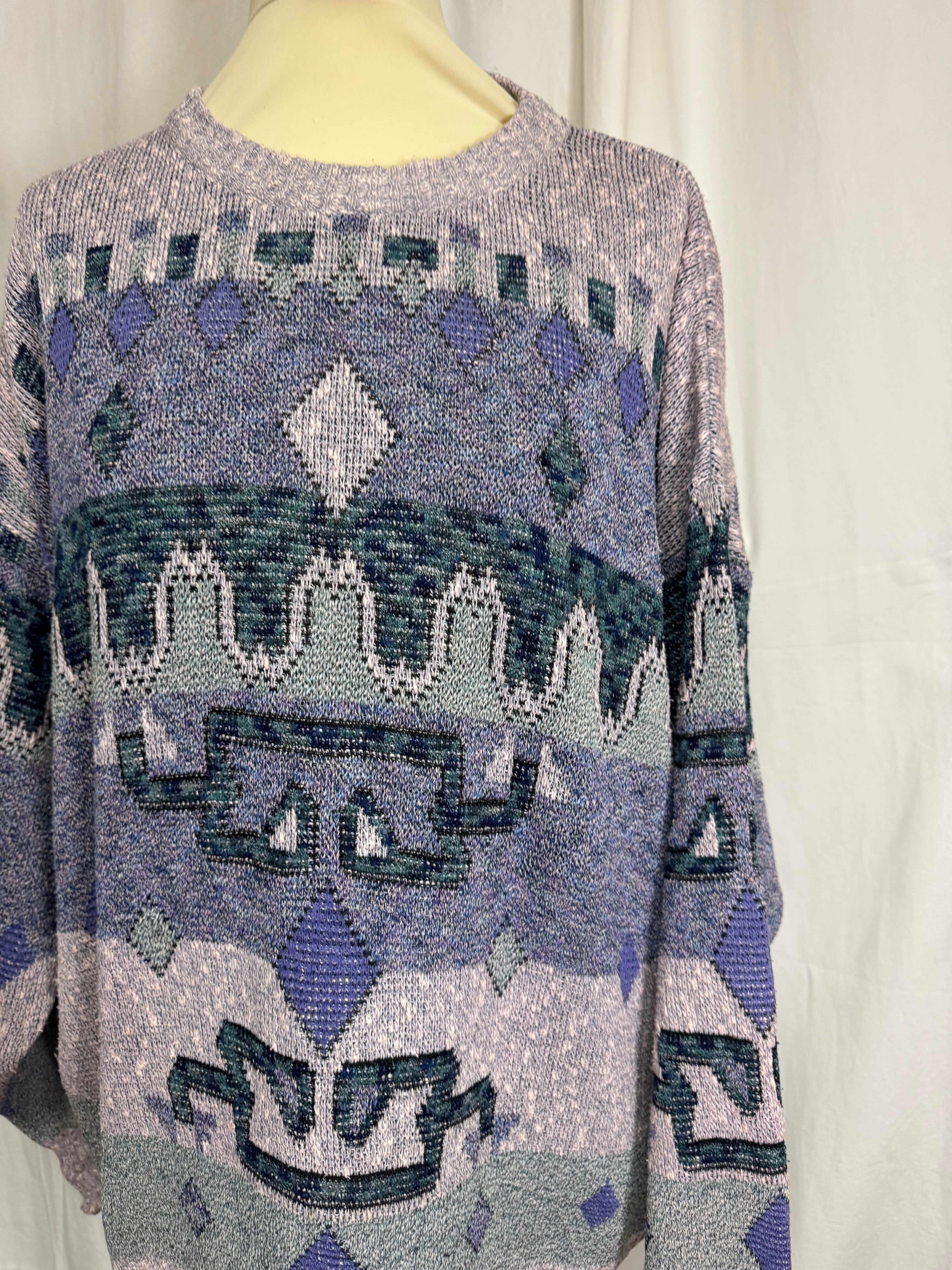 Pull jacquard 90s