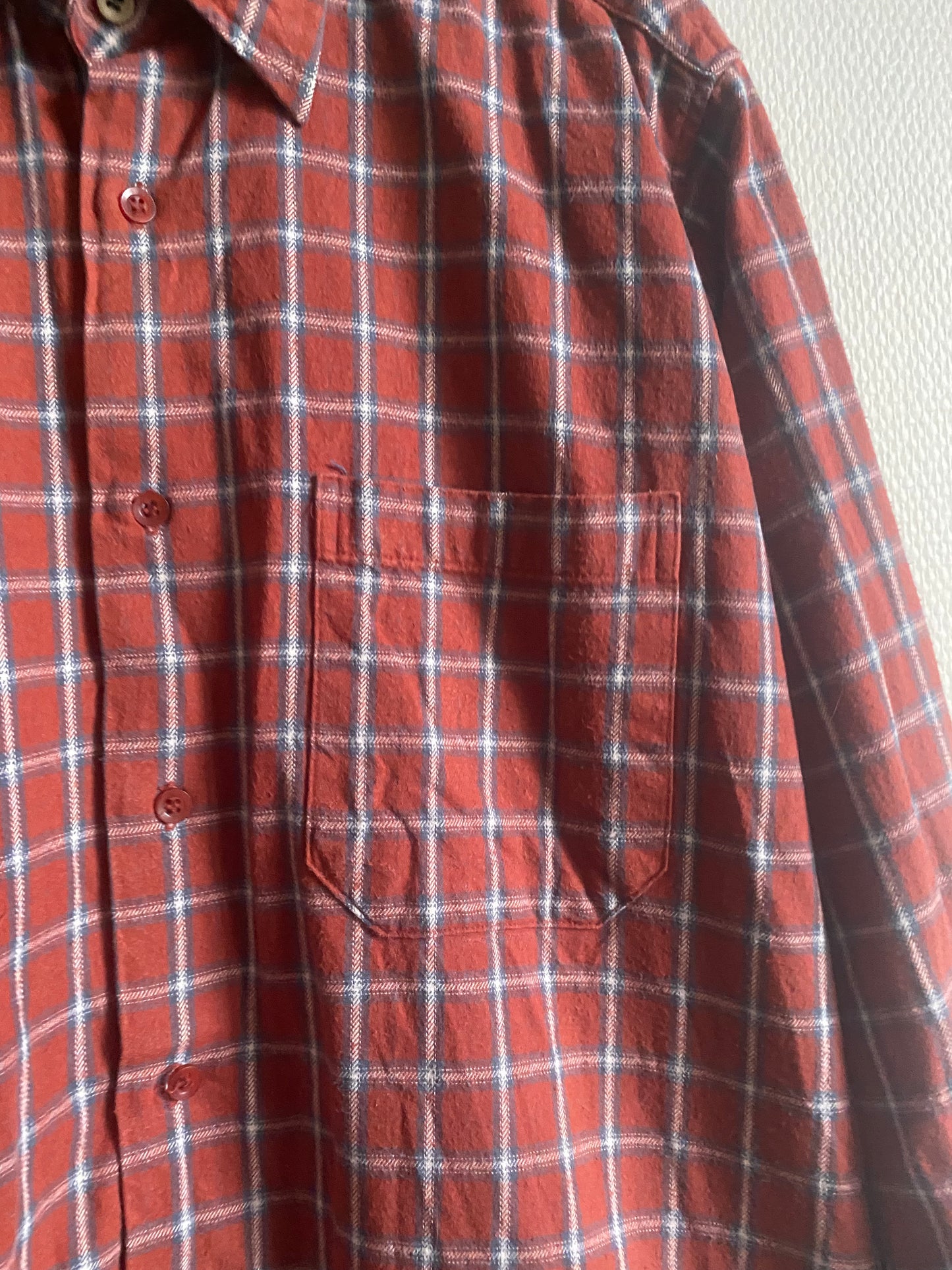 Chemise à carreaux