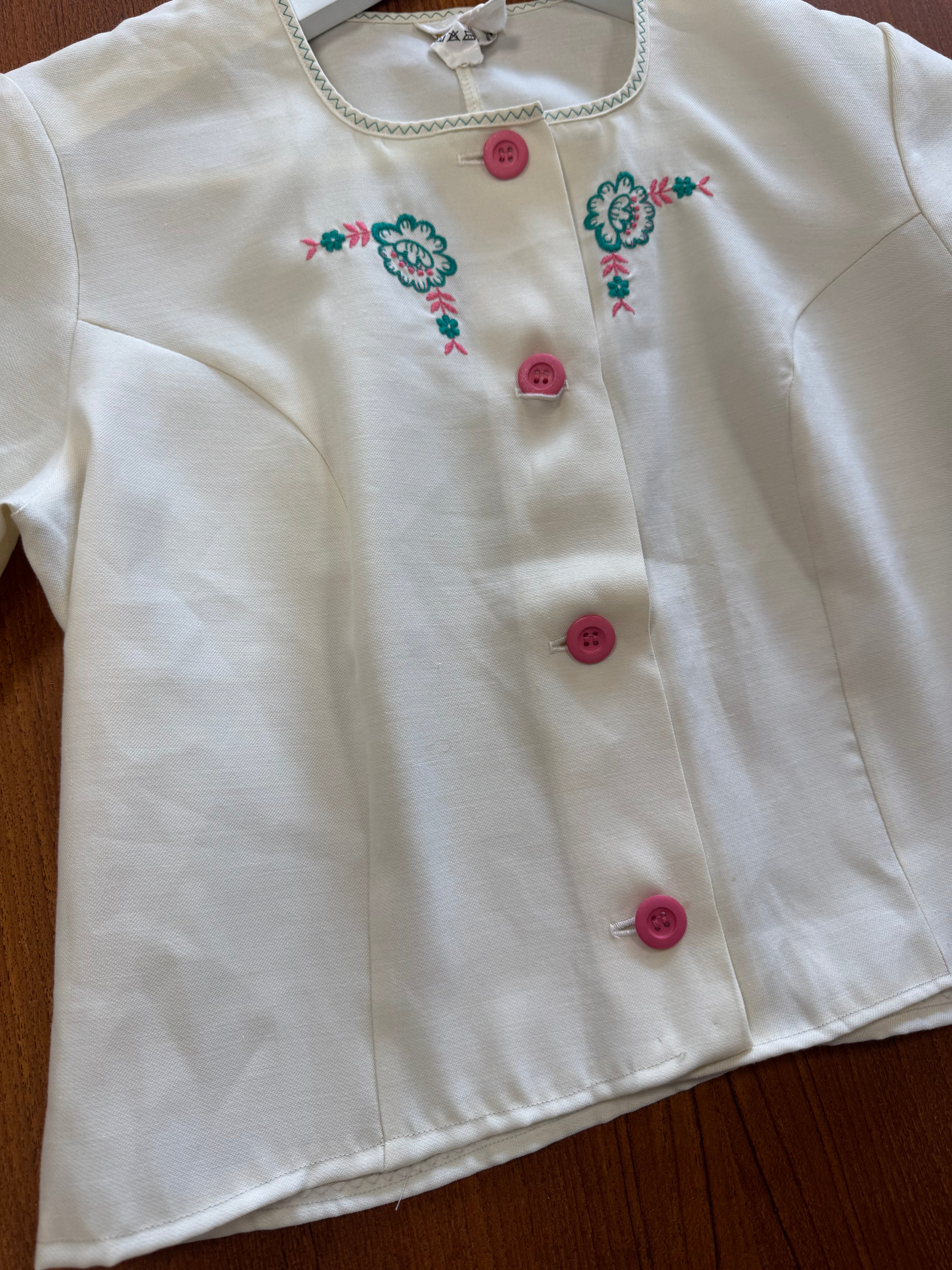 Chemise brodée