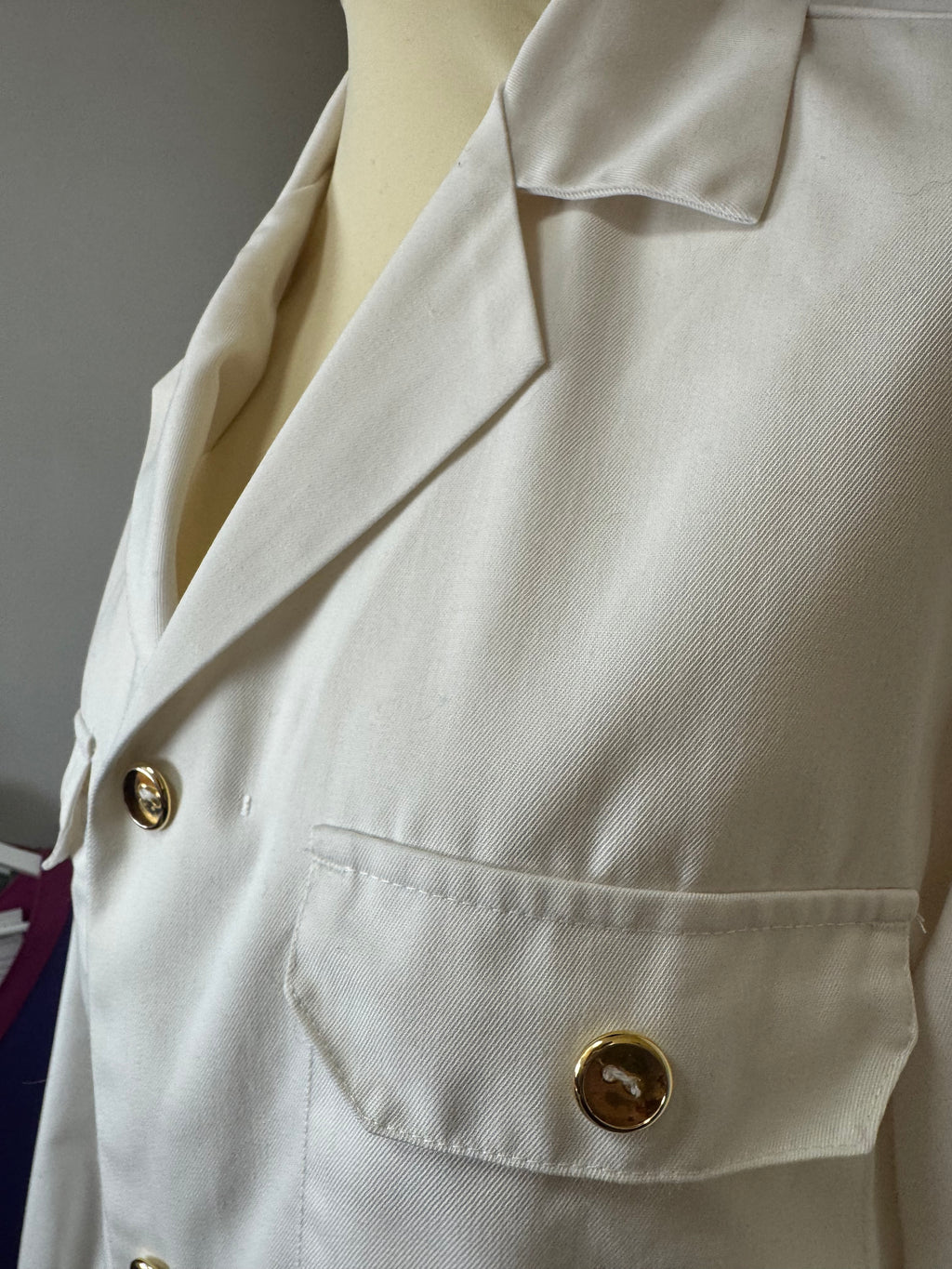 Veste courte blanche