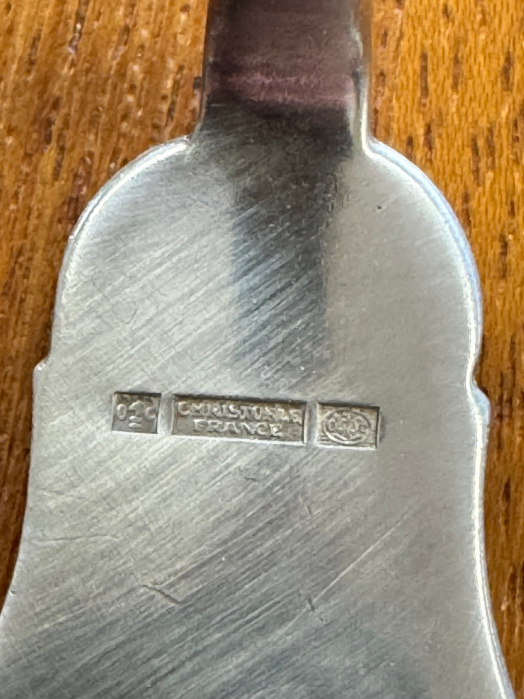 Porte-couteau en argent Christofle