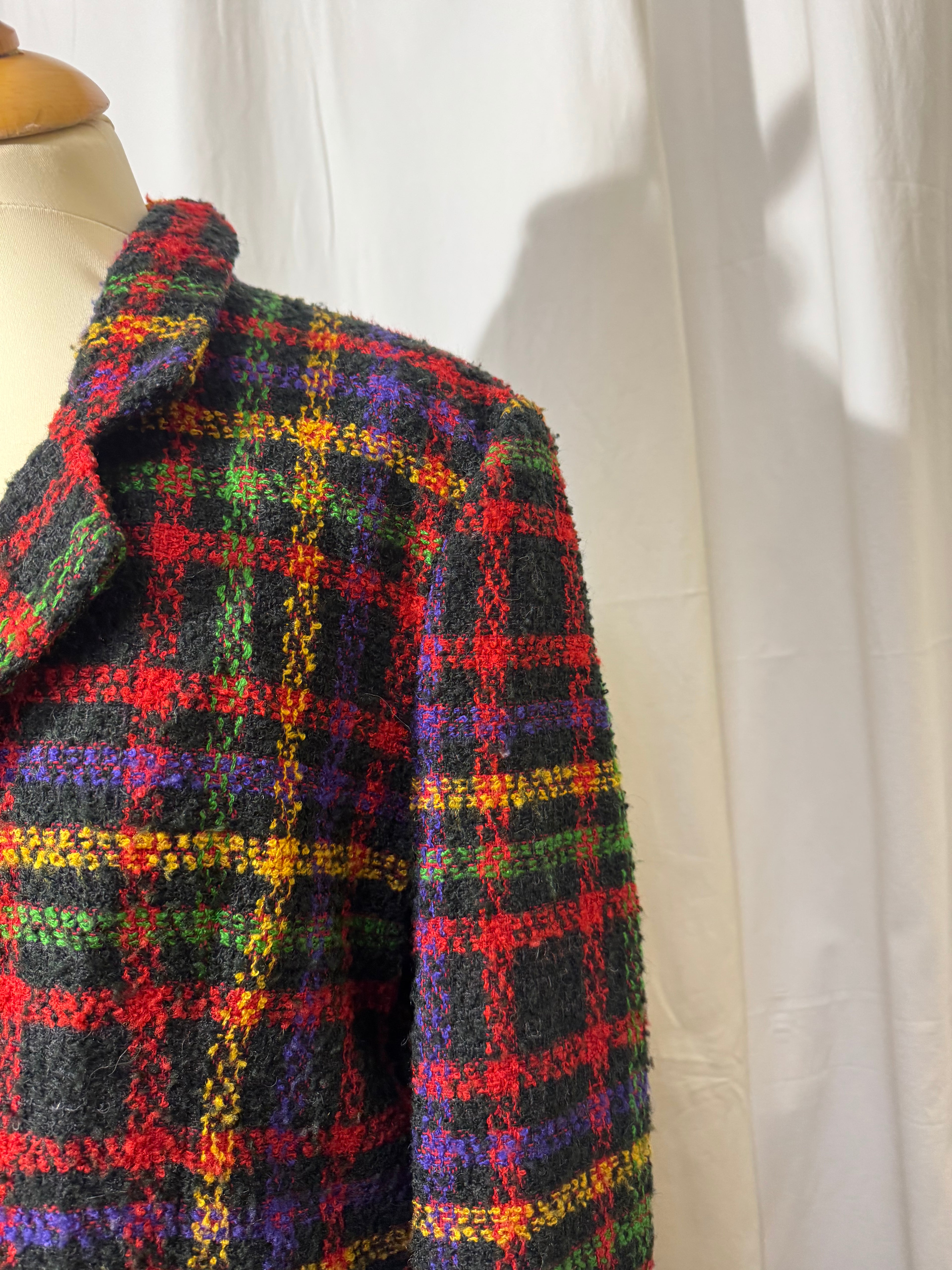 Veste à carreaux