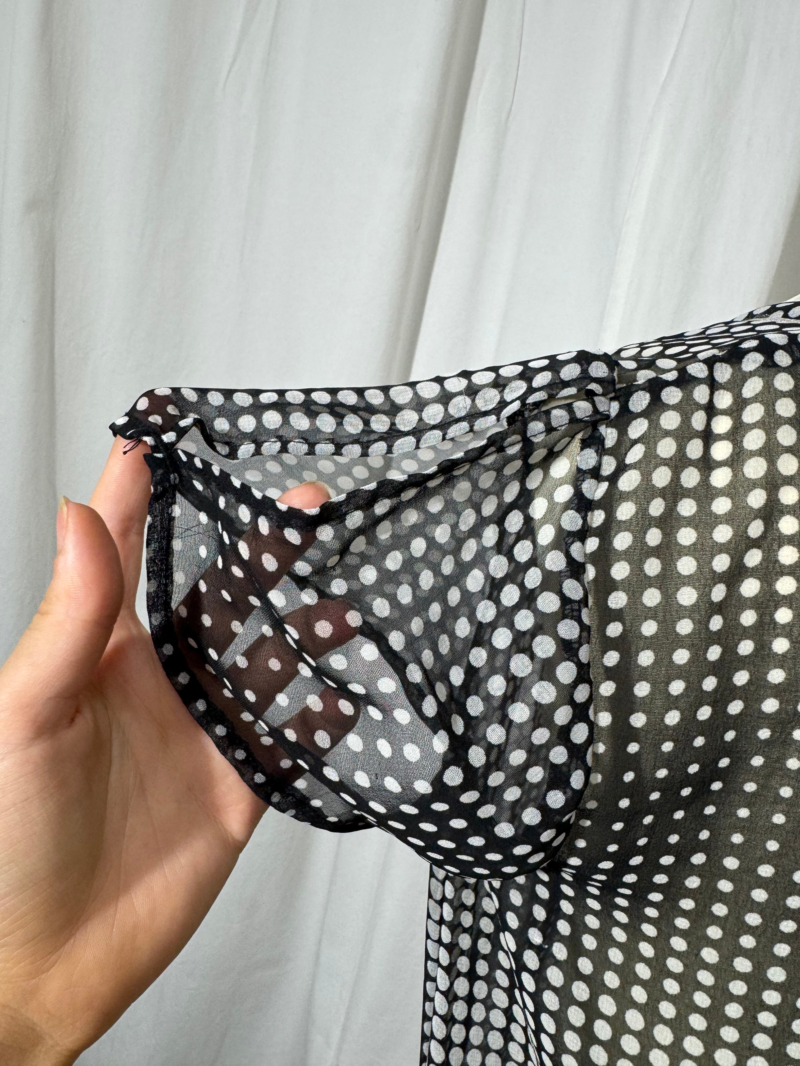 Blouse à pois
