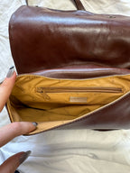 Sac en cuir marron