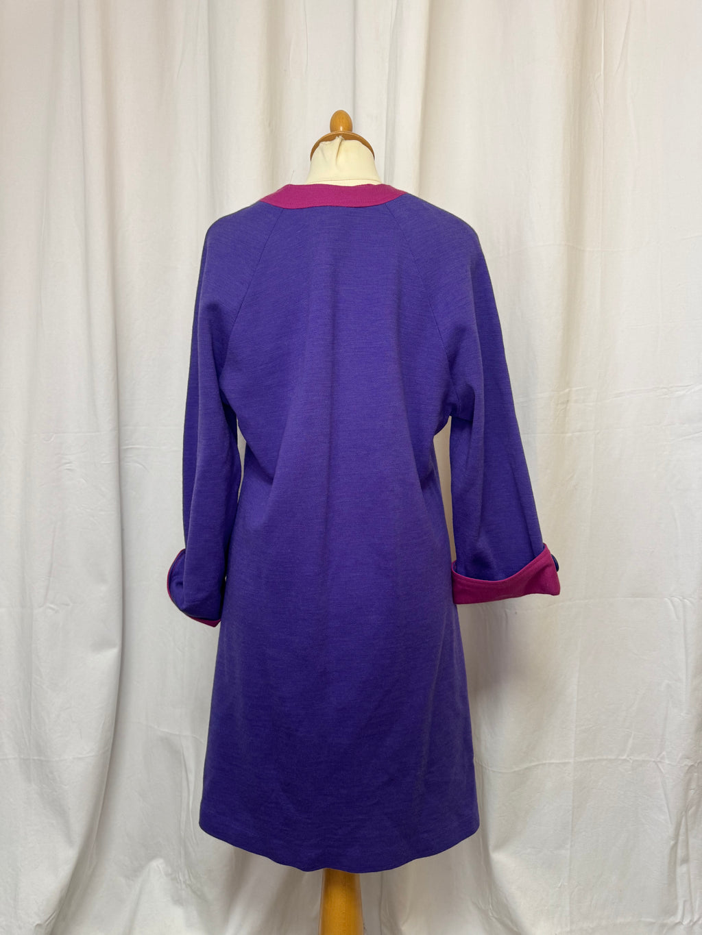 Robe violette 90s