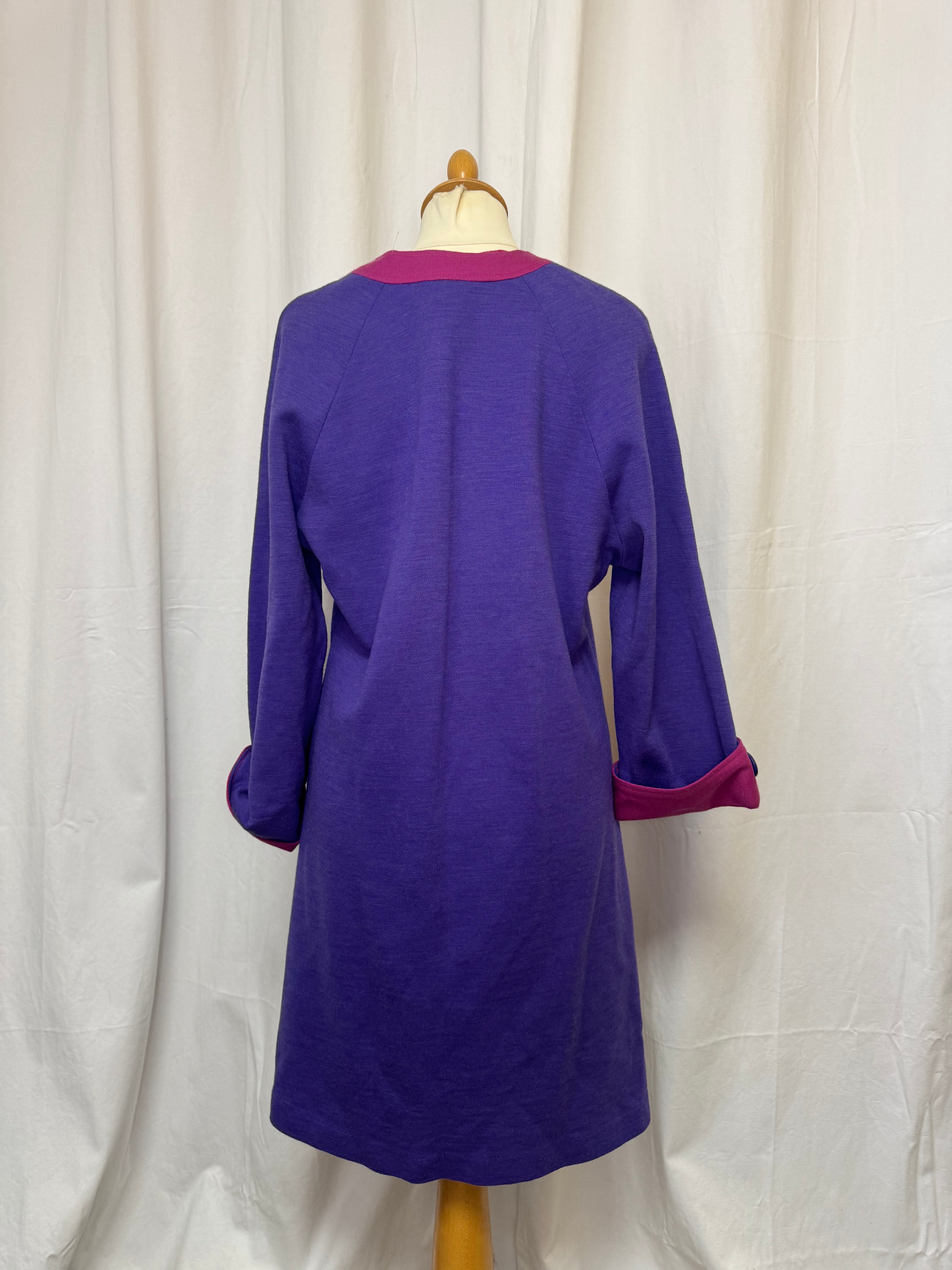 Robe violette 90s