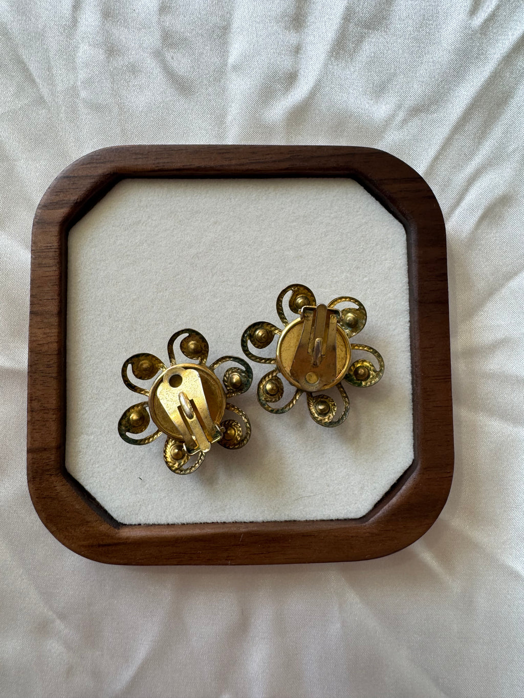 Boucles d’oreilles fleurs