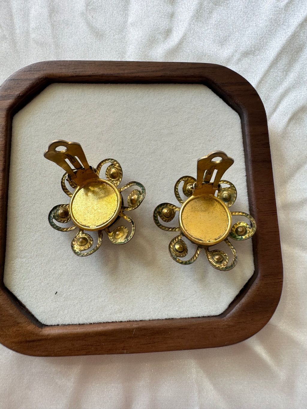 Boucles d’oreilles fleurs