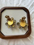 Boucles d’oreilles fleurs