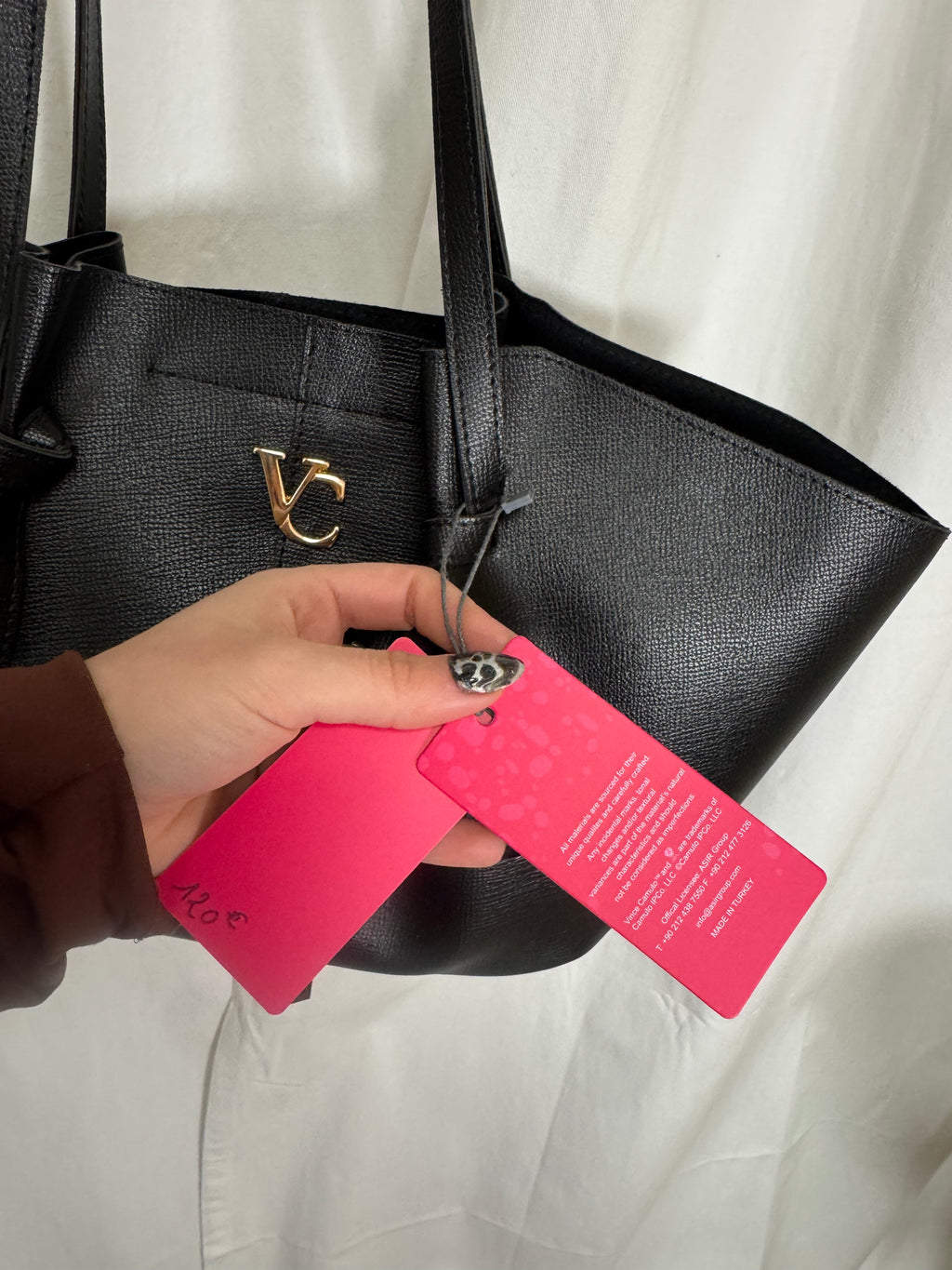 Sac à main noir Foggia