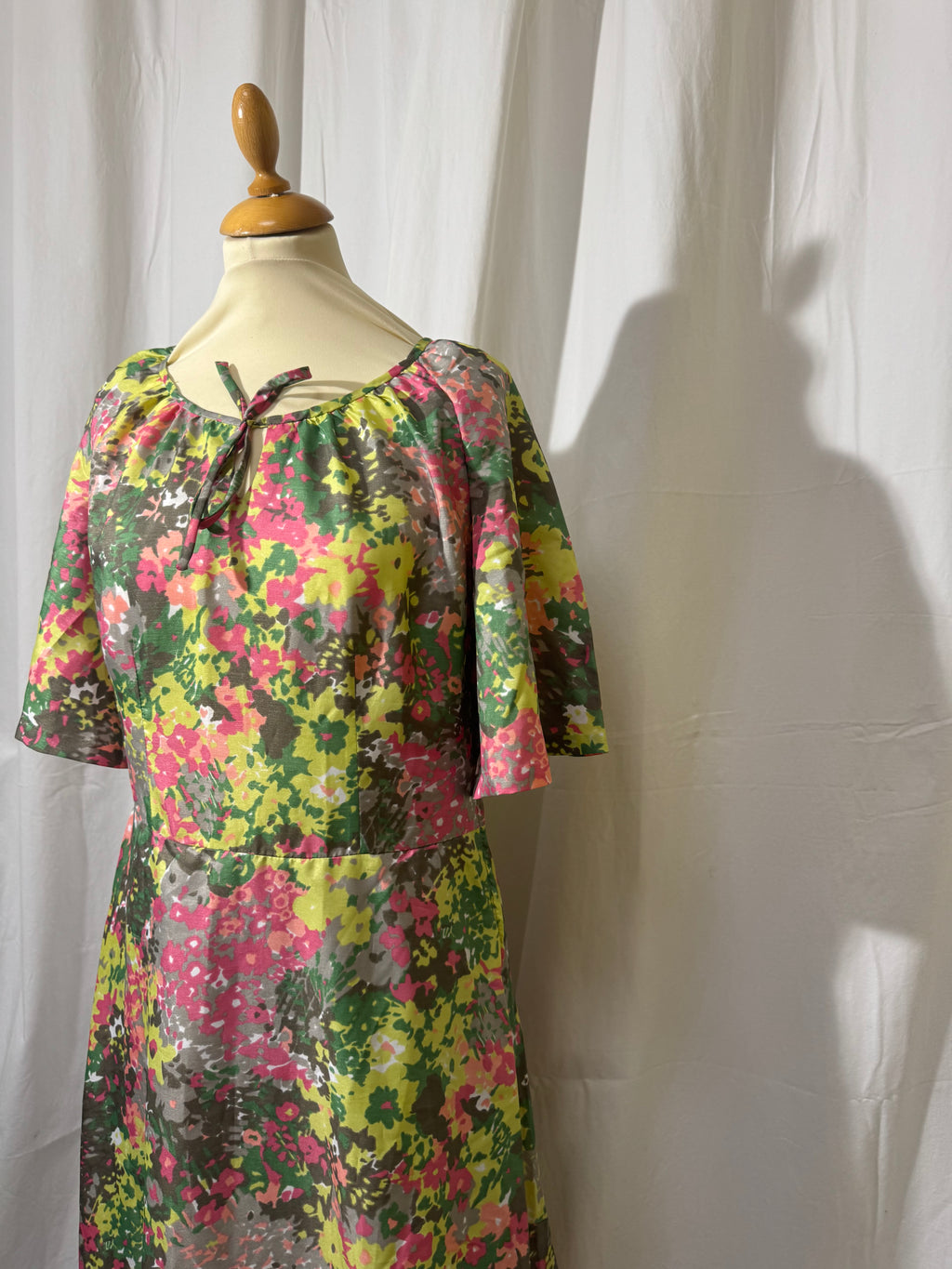 Robe à fleurs 70s
