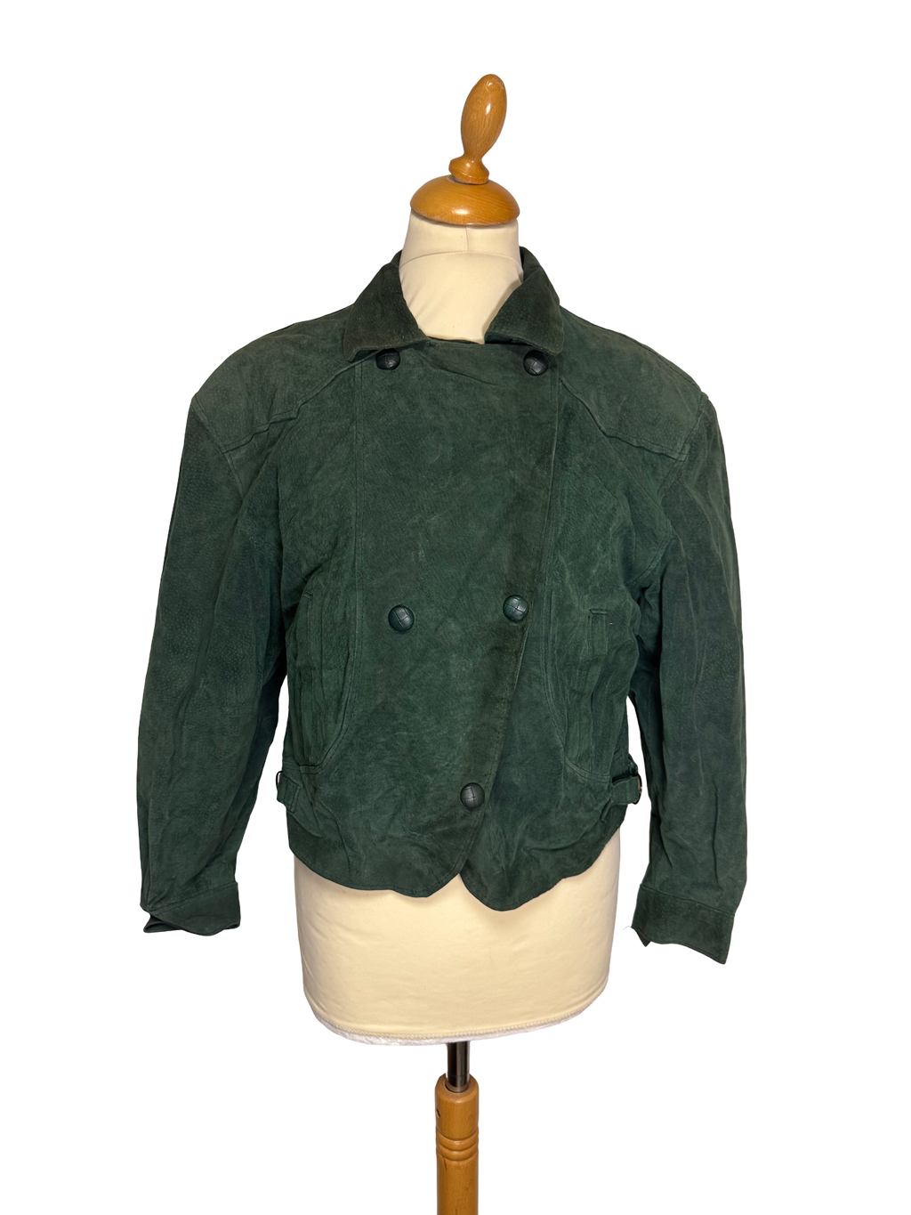 Veste courte verte 80s