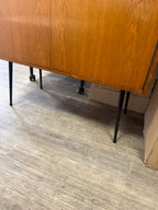 Meuble vitrine scandinave en teck 1970