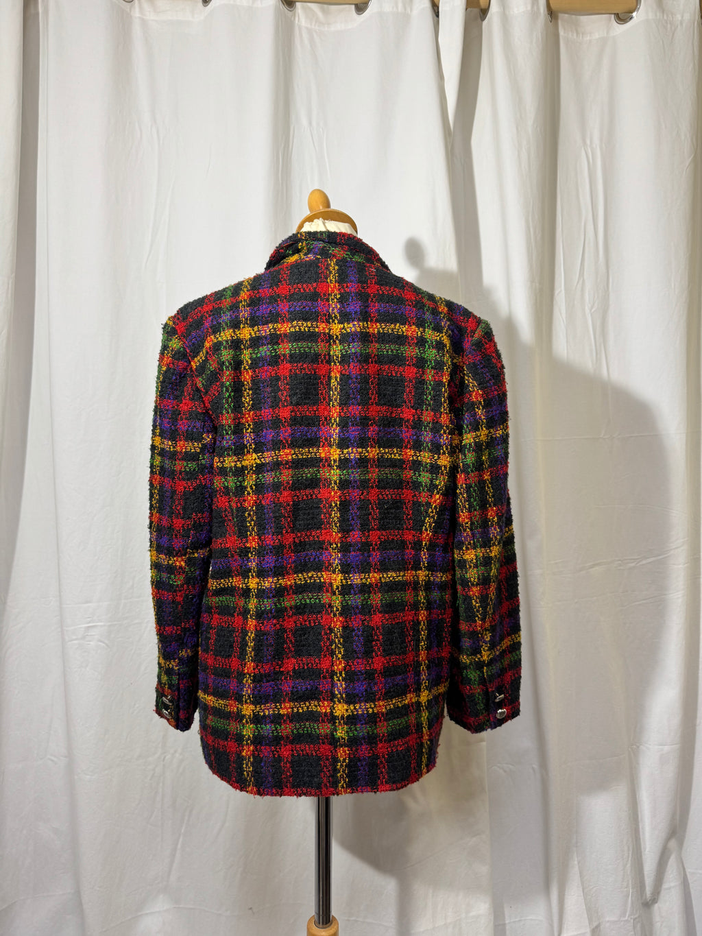 Veste à carreaux