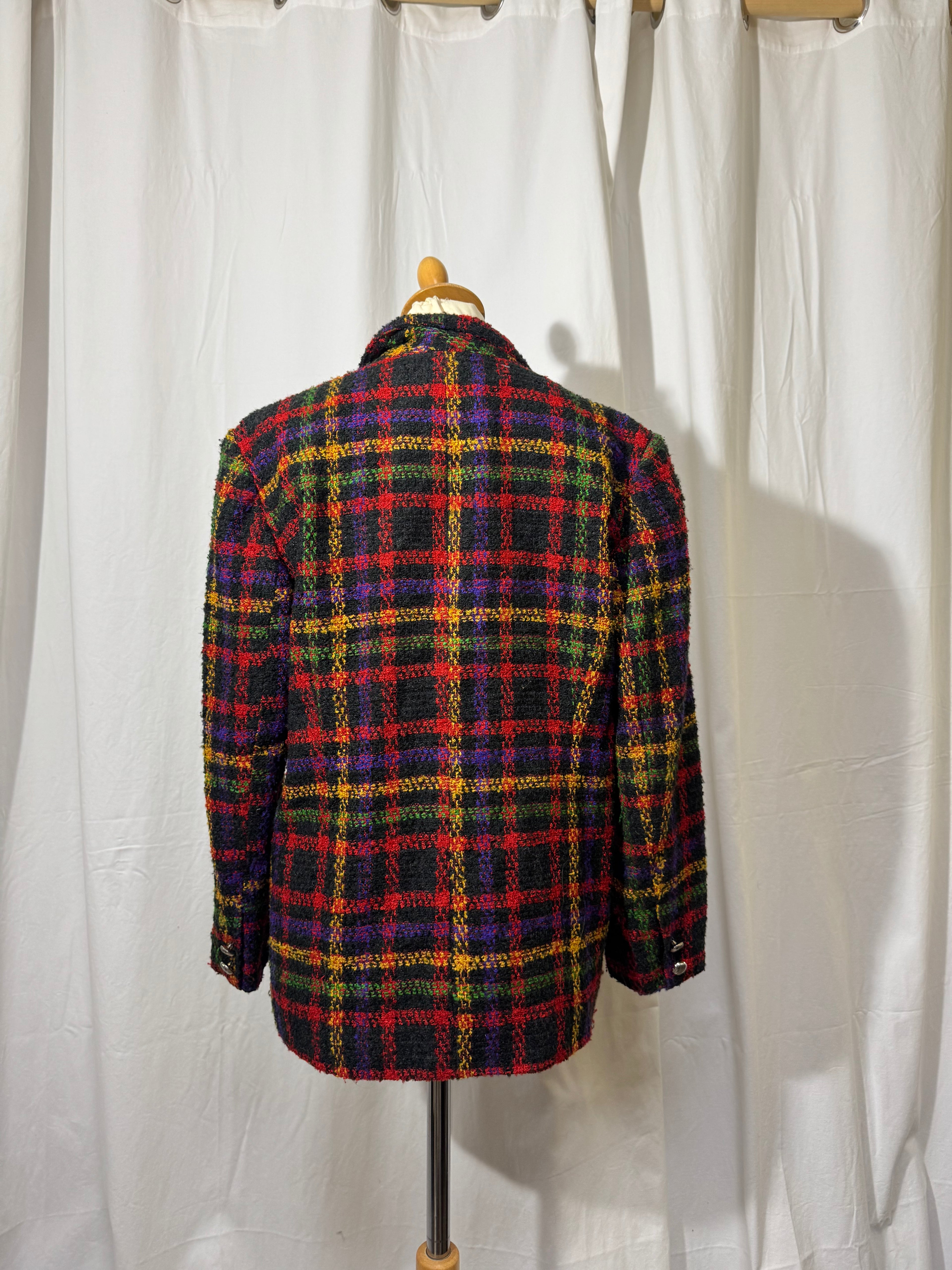 Veste à carreaux