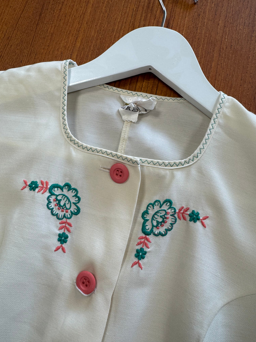 Chemise brodée