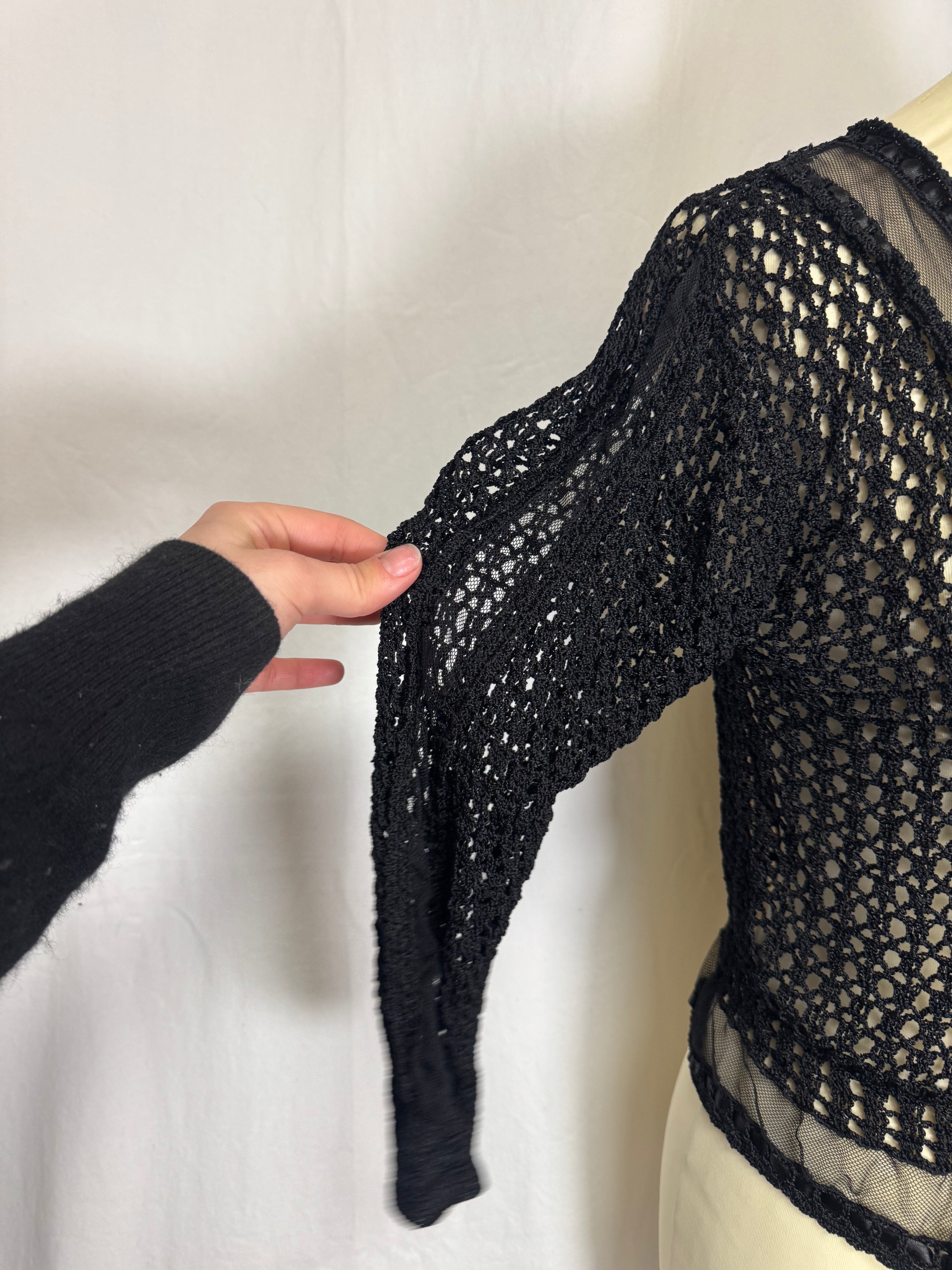 Cardigan ajourée