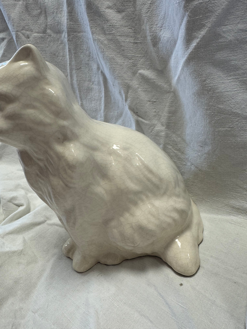 Chat en céramique
