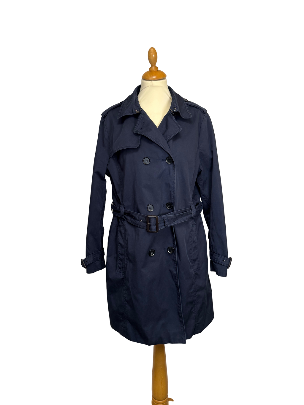 Trench-coat bleu marine Esprit