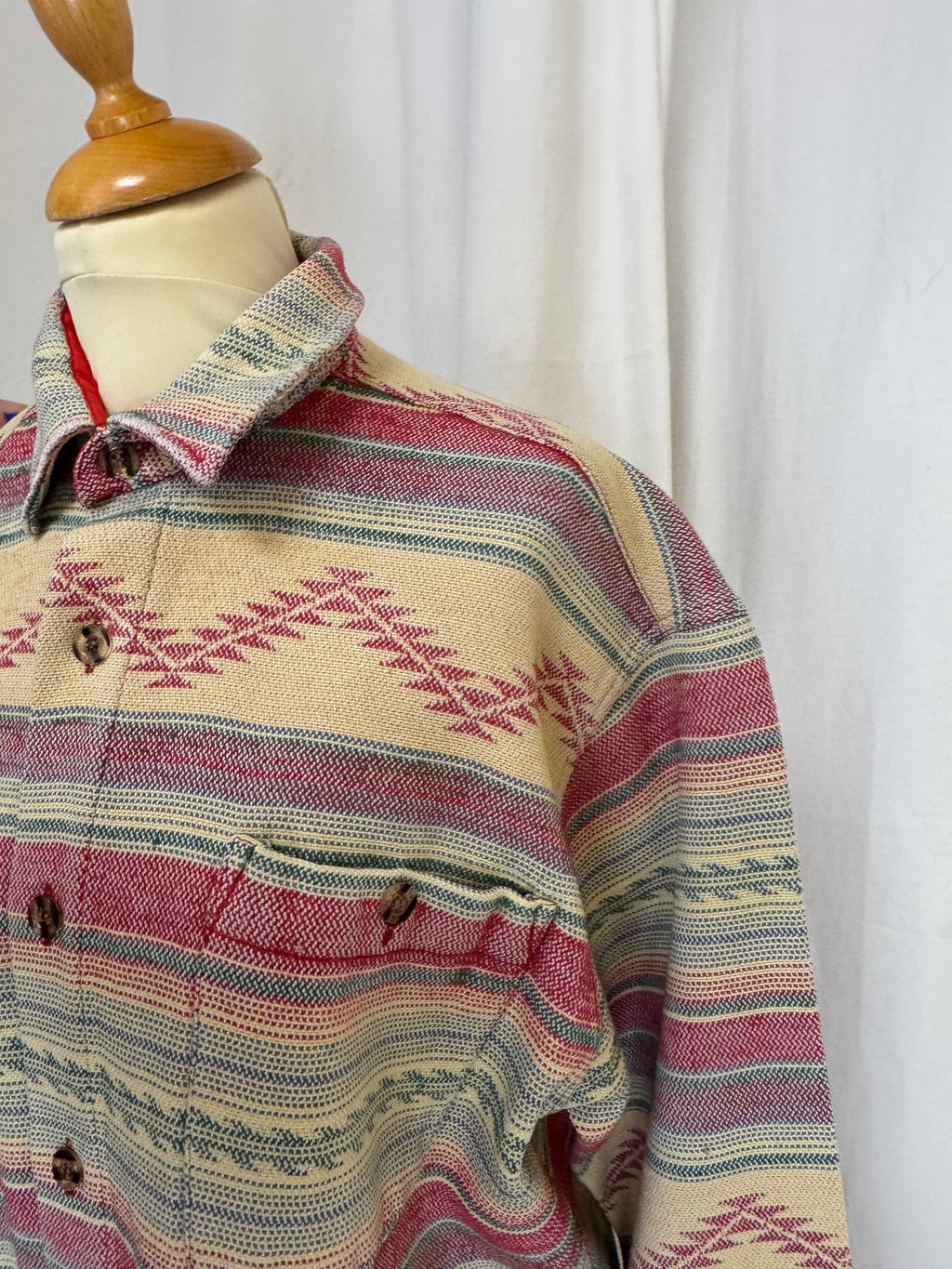 Chemise à motifs