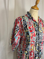 Chemise à motifs