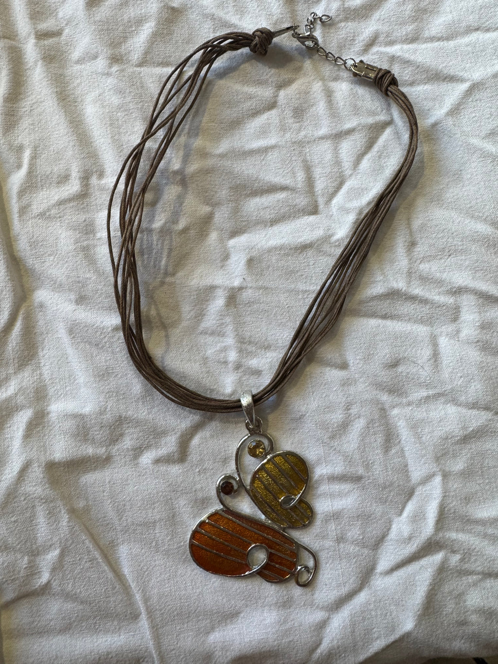 Collier papillon
