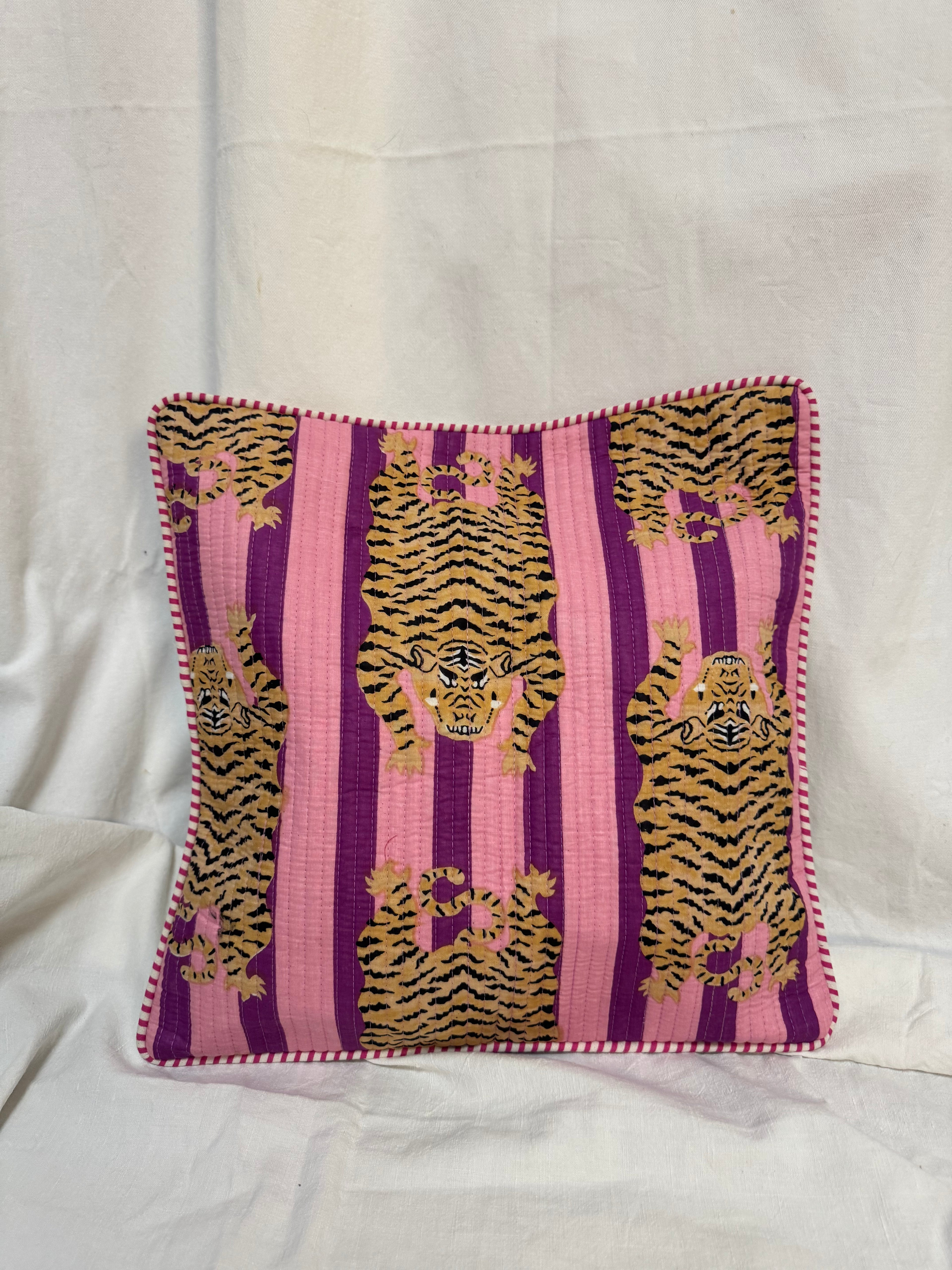 Housse de coussin indienne