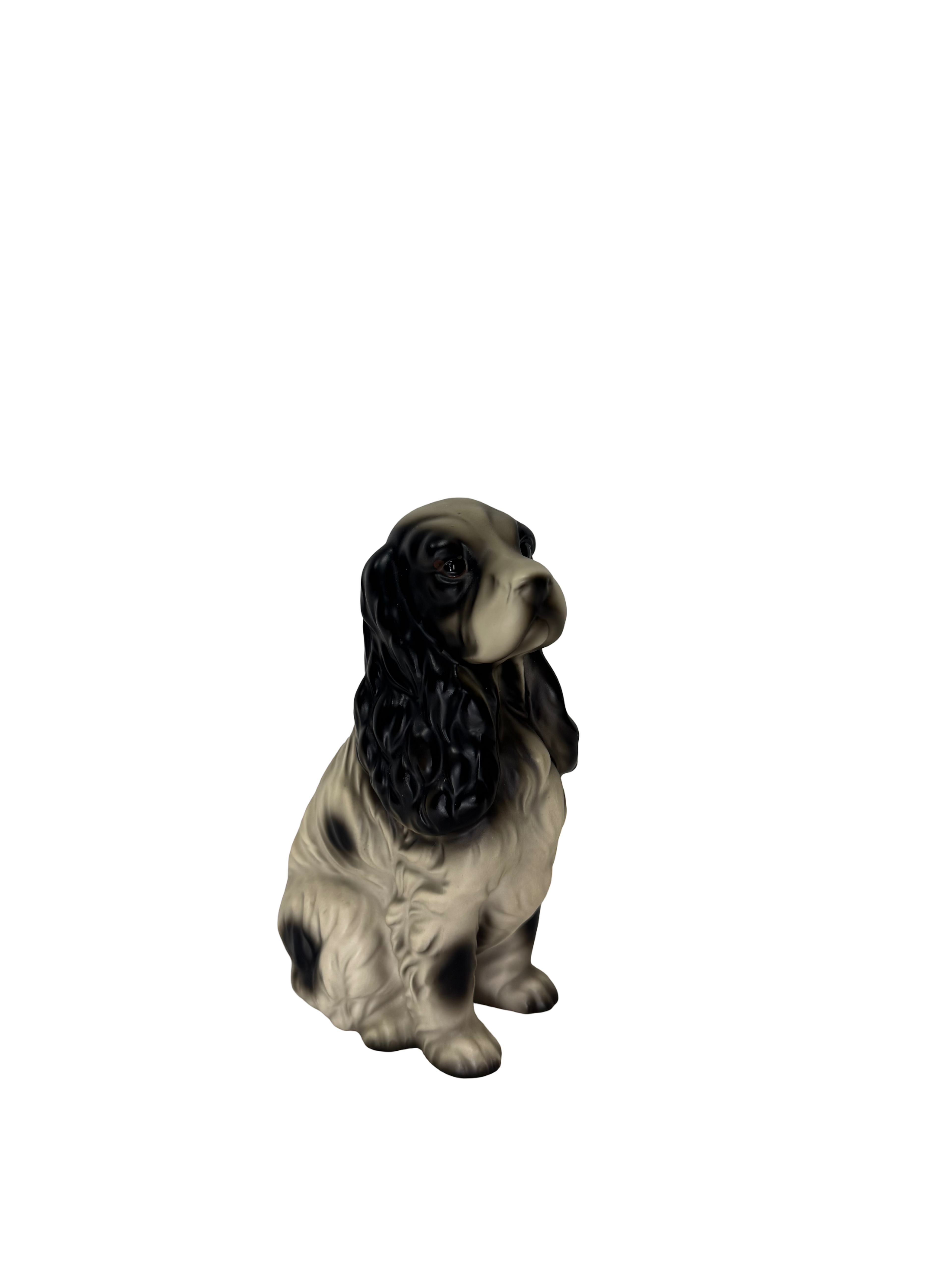 Chien en céramique