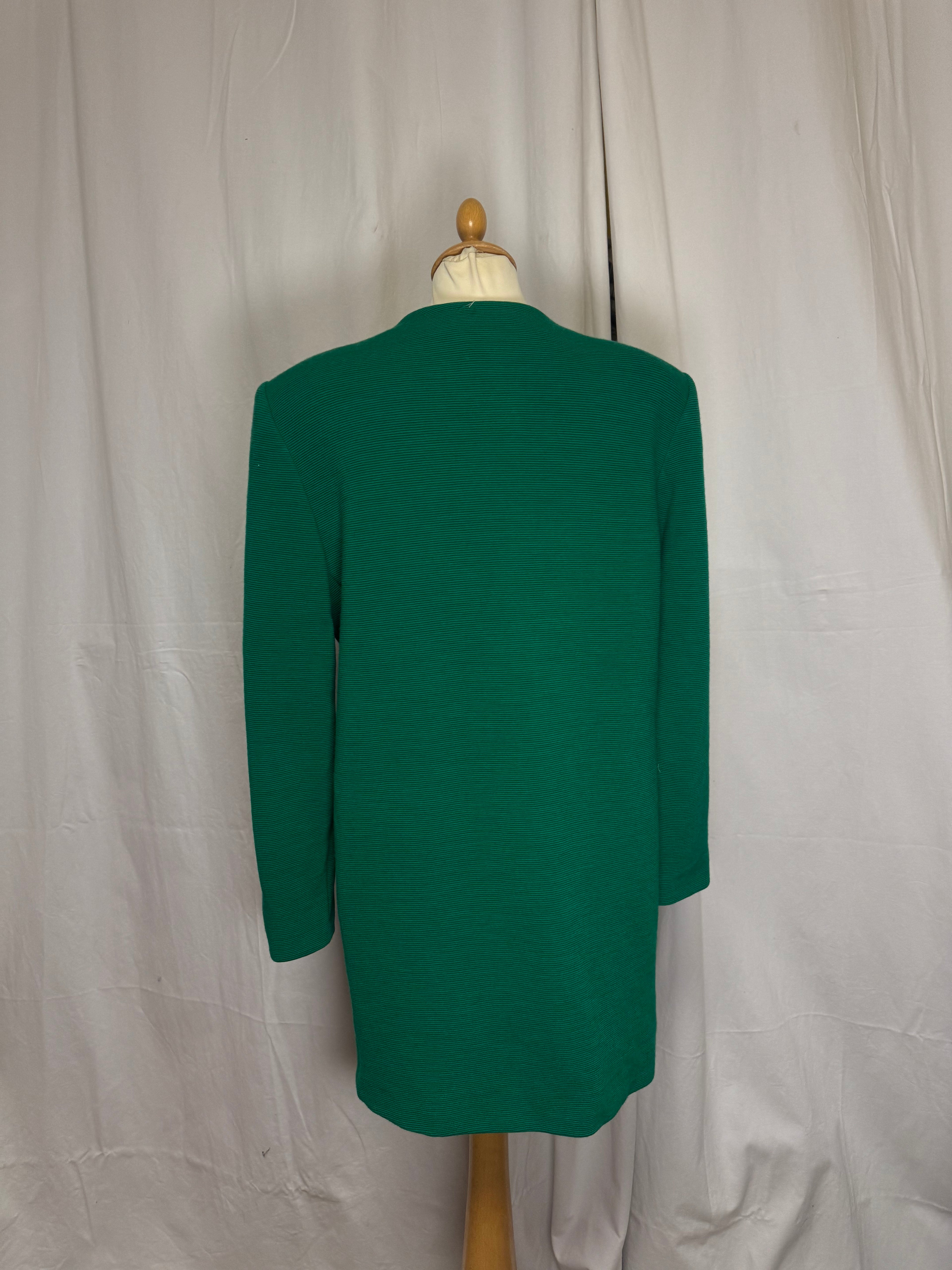 Veste en laine verte