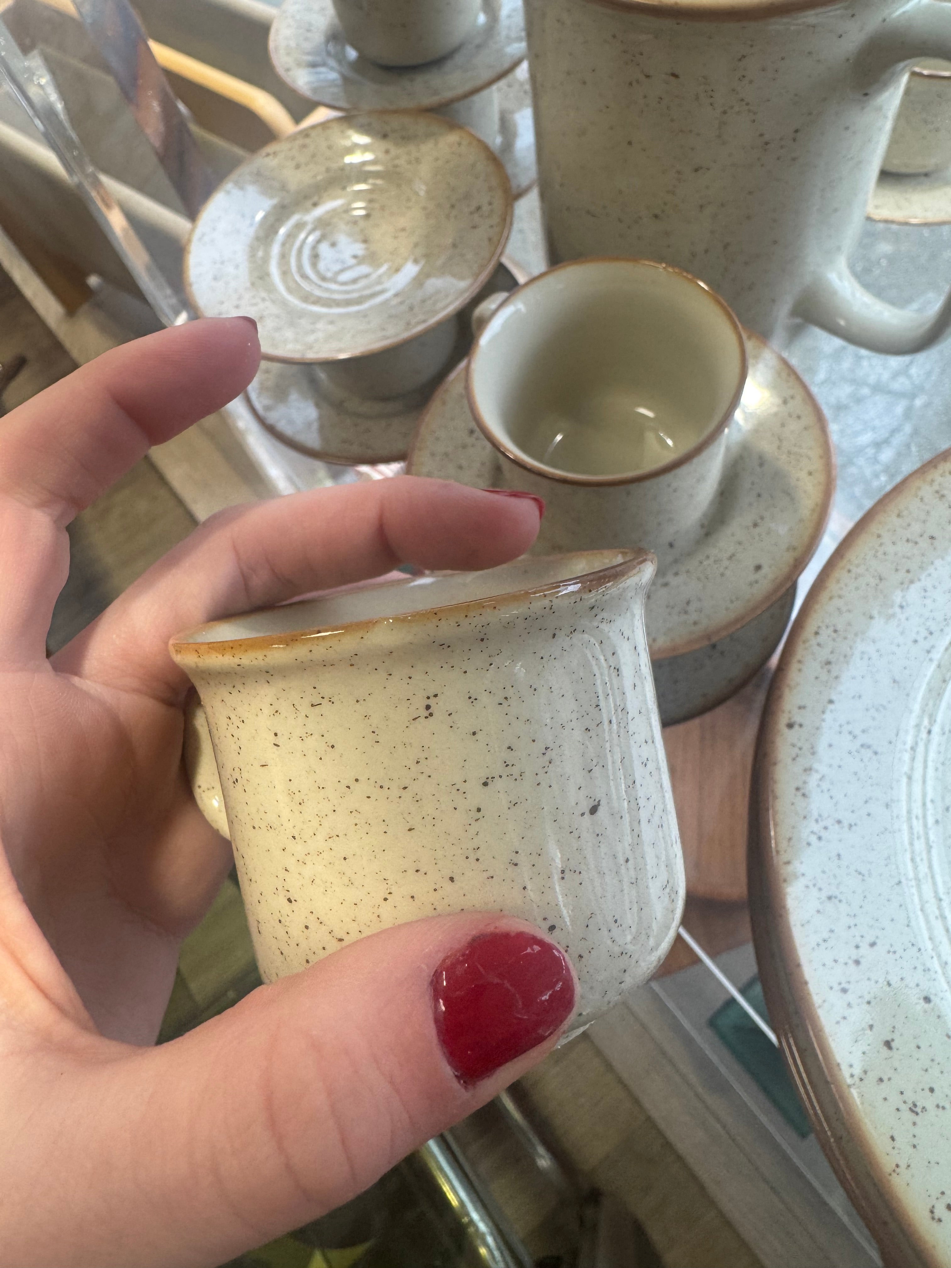 Service à café beige, Tulowice