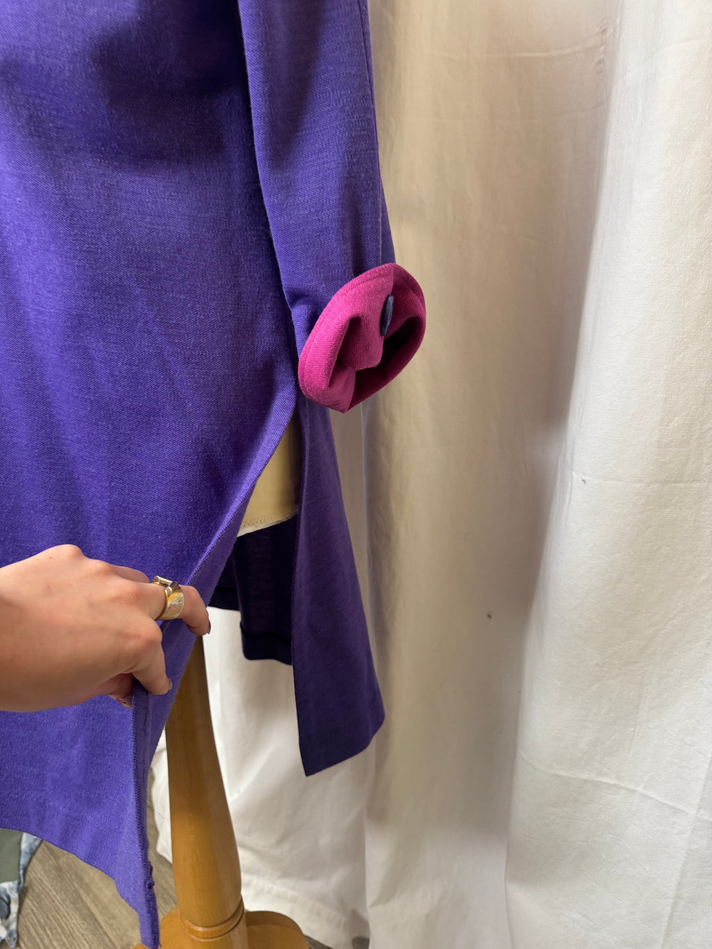 Robe violette 90s