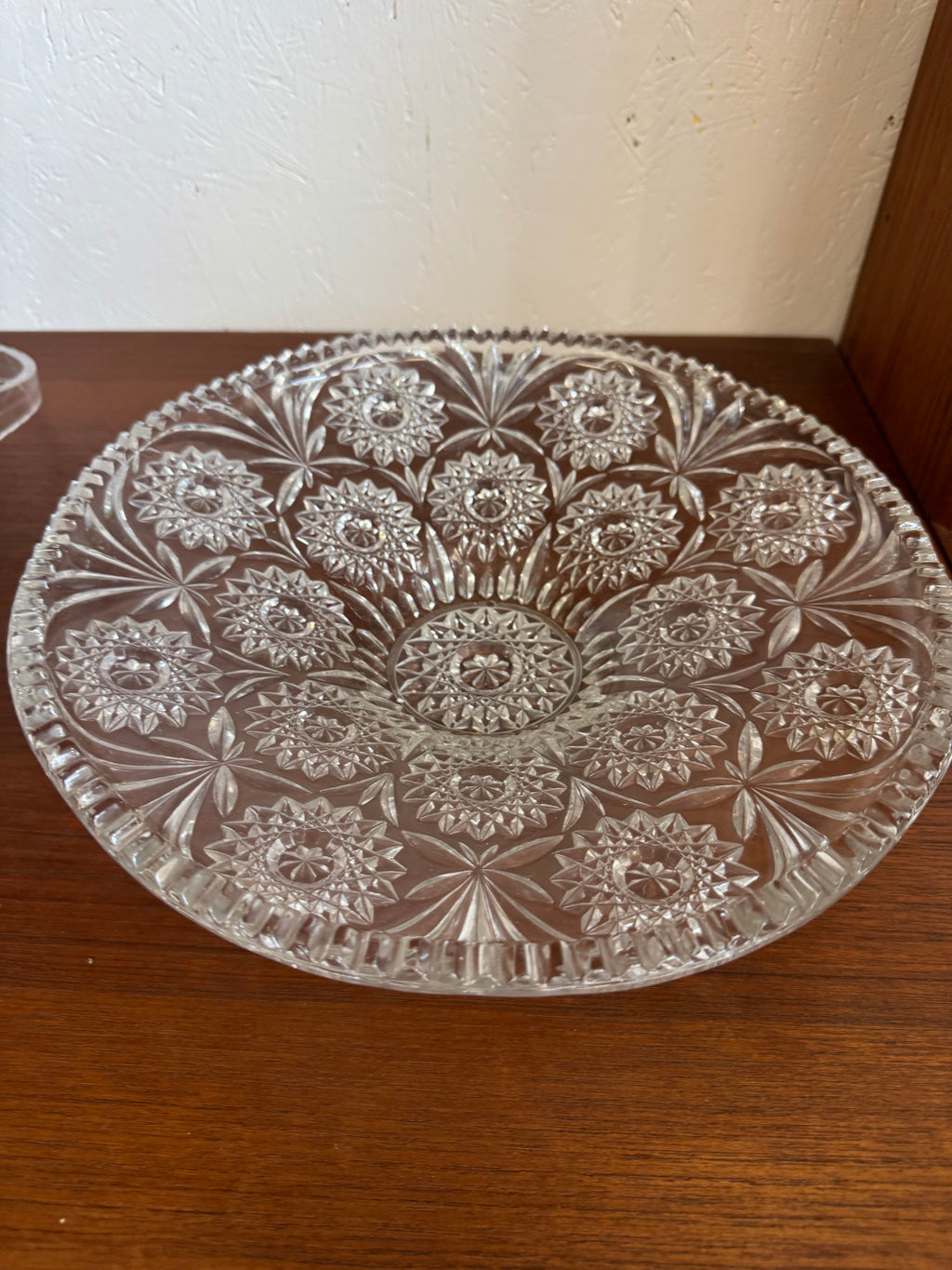 Coupe à fruit en verre